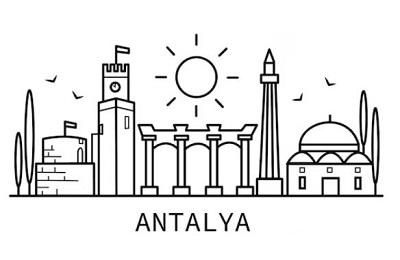 Antalya City Logo